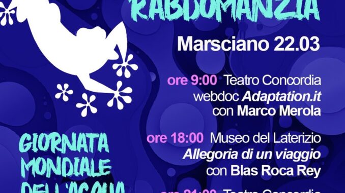 Marsciano festeggia la giornata mondiale dell’acqua