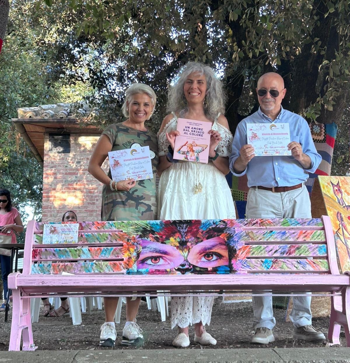 Silvana Bompadre è Miss Tela Dipinta 2025 con “A spasso con il tempo”