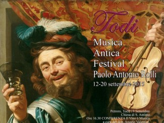 MusicAntica Festival “Paolo Antonio Rolli”a Todi dal 12 al 20 settembre