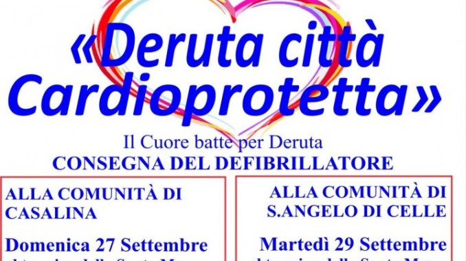 Progetto “Deruta Città Cardioprotetta”