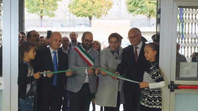 Todi, scuola Cocchi più sicura. Inaugurati i lavori