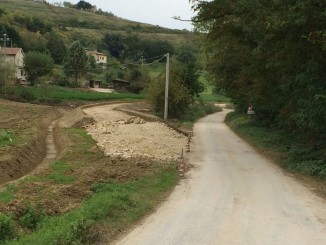 Todi, strada del Tevermorto: partiti i lavori