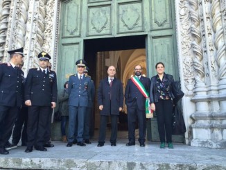 Il Tempio di San Fortunato, a Todi, ha un nuovo tetto, presenti Bocci e Marini