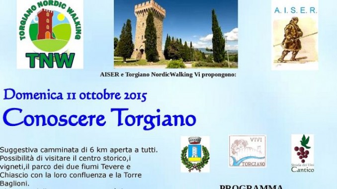 Conoscere Torgiano camminando, domenica alla scoperta del territorio