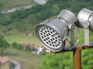 Impianti di illuminazione pubblica a led in Via Tiberina a Todi