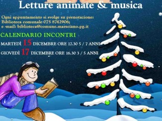 Marsciano, anteprima natalizia di Letture marmocchie e Piccole Orchestre