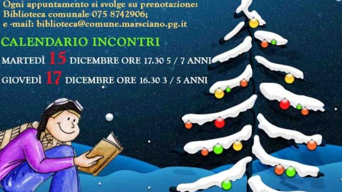 Marsciano, anteprima natalizia di Letture marmocchie e Piccole Orchestre