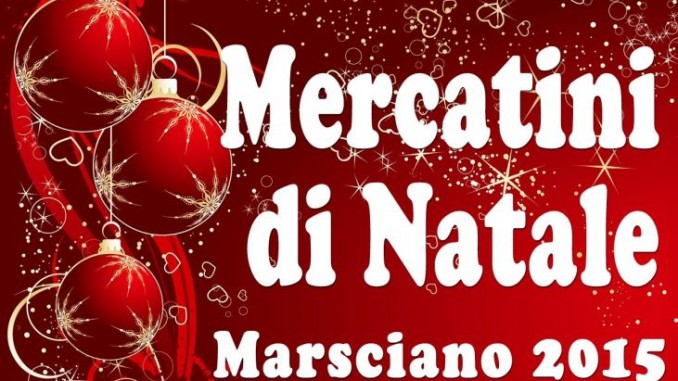 Tutto pronto per i Mercatini di Natale in centro a Marsciano