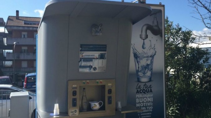 Inaugurata a Cappuccini la seconda fontanella di acqua pubblica