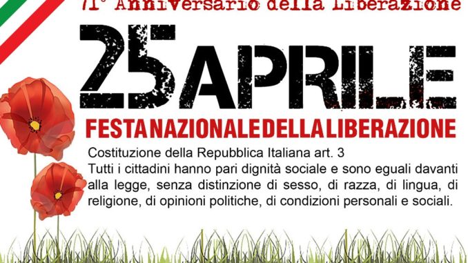 Marsciano, iniziative per celebrazione festa della Liberazione