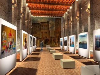 Todi: Sala delle Pietre, procedono i lavori di restyling