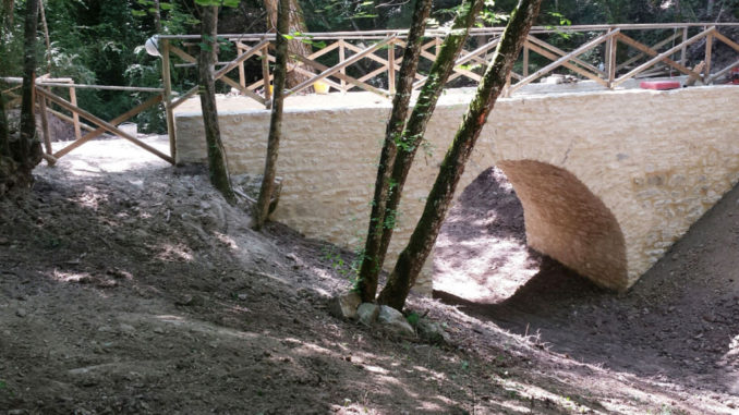 Todi, in corso la riqualificazione dei ponti storici sull’antica Via Amerina