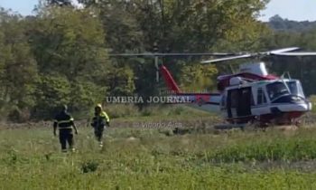 Donna 46enne di Deruta scomparsa, anche elicottero dei vigili del fuoco in volo