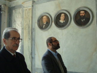 Visita alla tomba di Angelo Cortesi al Cimitero del Verano di Roma