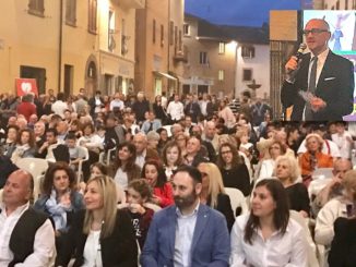Elezioni Deruta, tutto esaurito per Giorgio Moretti in piazza dei Consoli