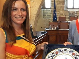 La Sottosegretaria ai Beni Culturali Borgonzoni visita Deruta