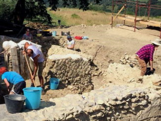 Arrivati archeologi americani agli scavi archeologici di Lugnano in Teverina