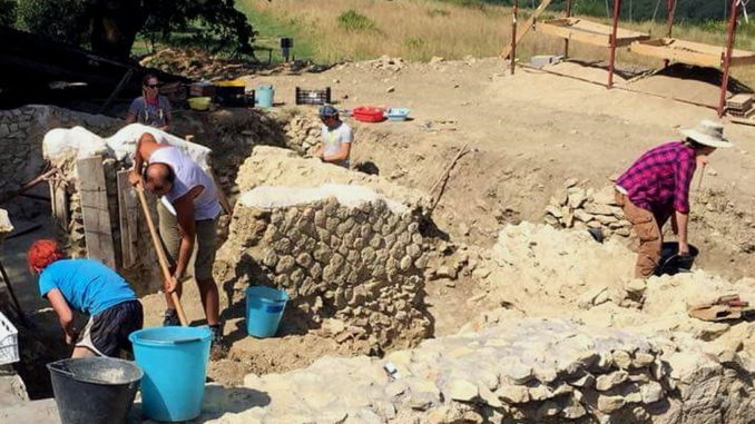 Arrivati archeologi americani agli scavi archeologici di Lugnano in Teverina
