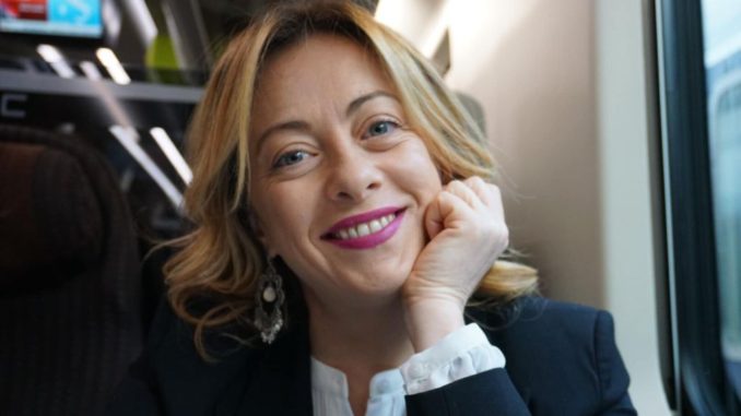 Giorgia Meloni in Umbria: domani flash mob a Marsciano