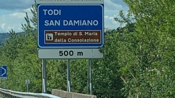 Todi, inserito il Tempio della Consolazione lungo la E45!