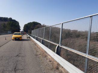Viabilità: viadotto Castelvecchio completata installazione pannelli sicurezza