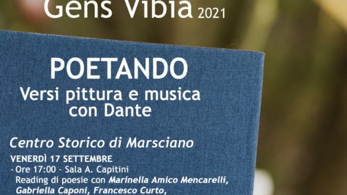 Poetando tre giorni dedicati alla musica poesia arte centro Marsciano