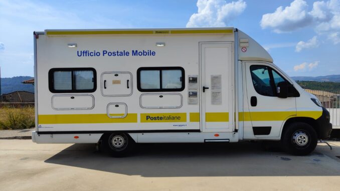 Poste Italiane, attivato ufficio postale mobile a Monte Castello di Vibio