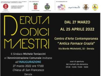 Mostra Deruta 12 Maestri, curata da Andrea Baffoni