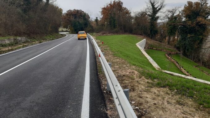 Todi, completati i lavori sulla SP 414