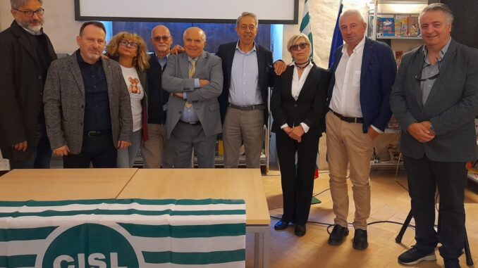Fnp Cisl, Passaggio di Bettona, inaugurazione della nuova sede sindacale