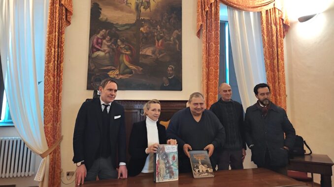 Libri di padre Marino Bigaroni ofm alla Biblioteca Comunale Todi