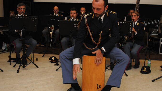 Concerto Ensemble clarinetti banda musicale Polizia di Stato a Todi