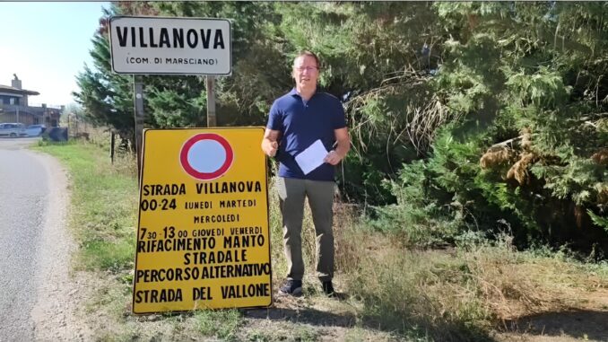 Strada di Villanova in pessime condizioni interrogativi su finanziamento