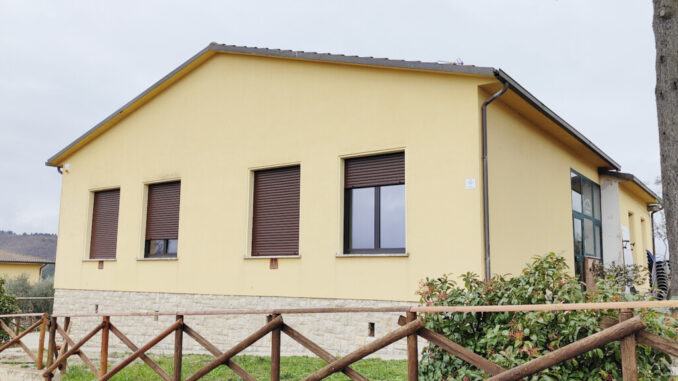 Ex scuola di Migliano. Inaugurazione dei lavori di efficientamento
