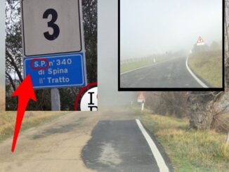 Frazione di Mercatello Marsciano. I lavori non sono del comune