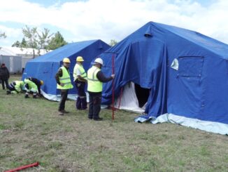 Protezione civile, iniziata l’esercitazione a Marsciano