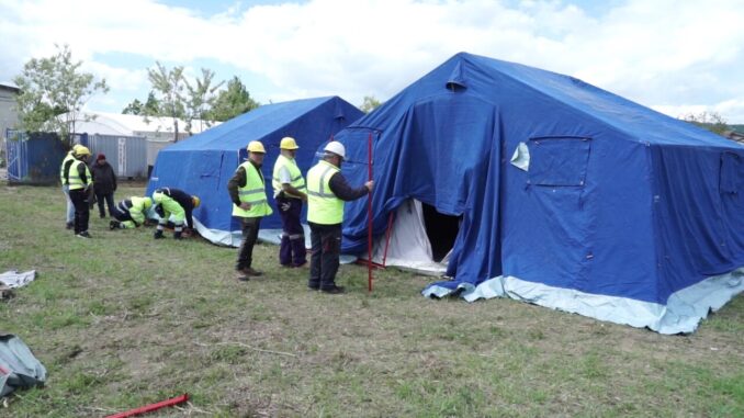 Protezione civile, iniziata l’esercitazione a Marsciano