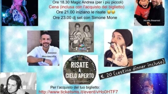 "Risate a cielo aperto" tra solidarietà e divertimento