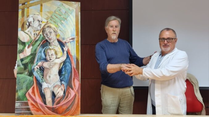 Ospedale Pantalla, donati quadri dell’artista Antonio Renzini