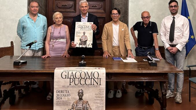 A Deruta, un’iniziativa culturale con Giacomo Puccini