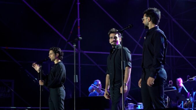 Il Volo cattura 4mila spettatori a Marsciano con Musica per i Borghi