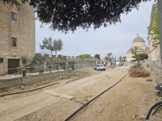 Todi, in Via Menecali i lavori tornano a correre
