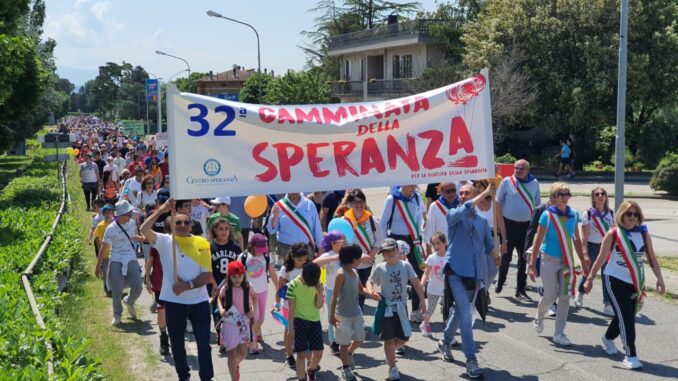Domenica 29 settembre appuntamento con la Camminata della Speranza