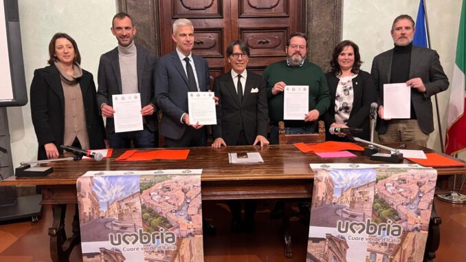 Nuovo accordo per il turismo in quattro Comuni umbri