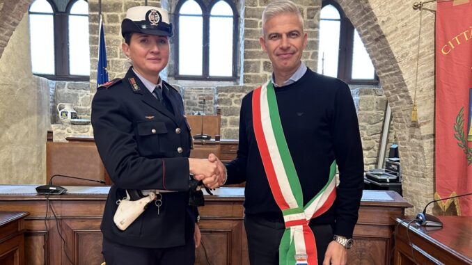A Deruta si è insediato il nuovo Comandante della Polizia Locale