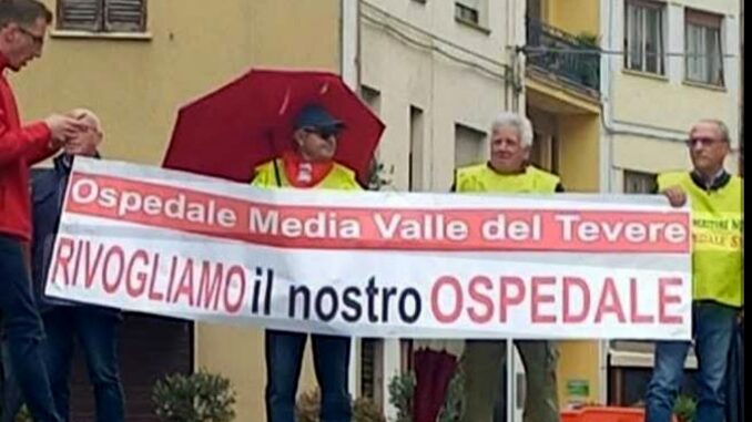 Assemblea a Marsciano sul futuro dell’ospedale locale