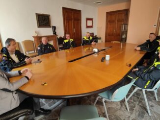 Marsciano, accoglienza in Municipio per Gruppo comunale Protezione civile