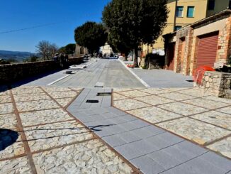 Via Menecali, Todi: Riapertura Prevista per il 31 Marzo