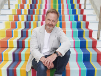 Ian Davenport espone a Todi con una mostra personale
