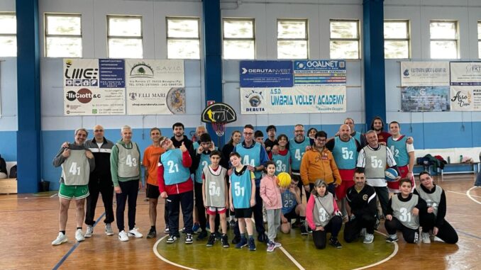 Deruta promuove il Baskin, sport e inclusione al PalaGuiducci
